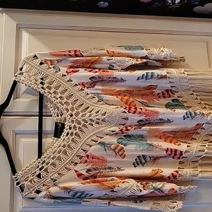 Loose top for warm weather. Fits like a large